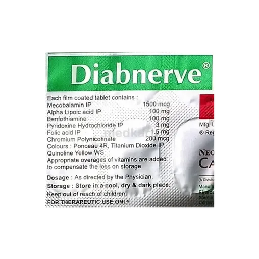 diabnerve gold tablet 10's